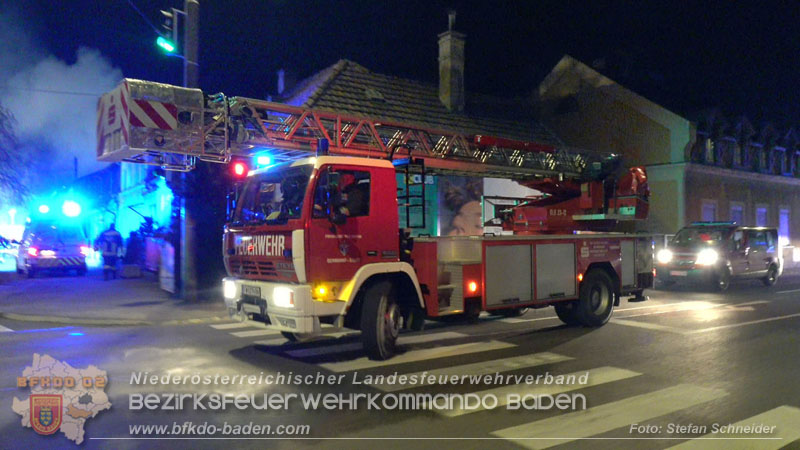 20250220 Brand eines Nebengebäudes in St.Veit a.d.Triesting   Foto: Stefan Schneider BFKDO BADEN 