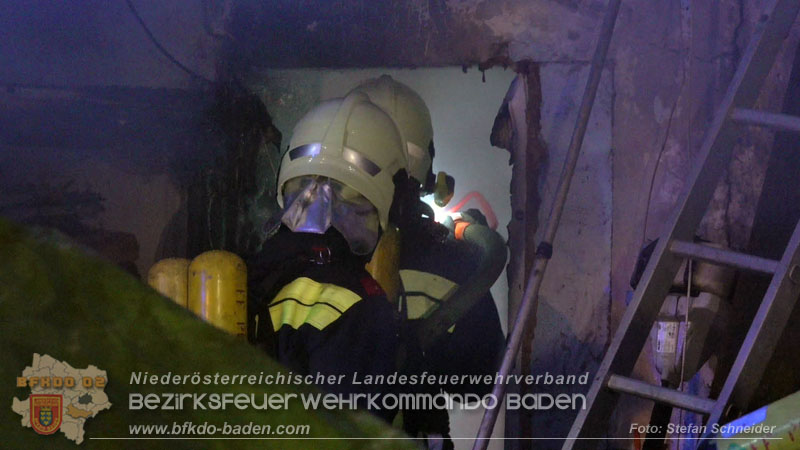 20250220 Brand eines Nebengebäudes in St.Veit a.d.Triesting   Foto: Stefan Schneider BFKDO BADEN 