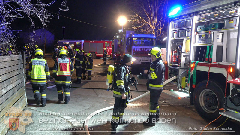 20250220 Brand eines Nebengebäudes in St.Veit a.d.Triesting Foto: Stefan Schneider BFKDO BADEN 