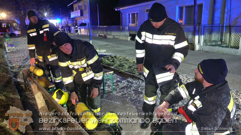20250220 Brand eines Nebengebäudes in St.Veit a.d.Triesting Foto: Stefan Schneider BFKDO BADEN 