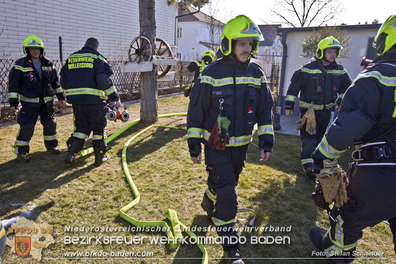 20250220_Zimmerbrand in Traiskirchen Ortsteil Möllersdorf   Foto: Stefan Schneider BFKDO BADEN