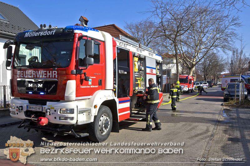 20250220_Zimmerbrand in Traiskirchen Ortsteil Möllersdorf   Foto: Stefan Schneider BFKDO BADEN