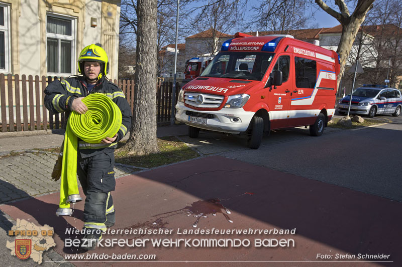20250220_Zimmerbrand in Traiskirchen Ortsteil Möllersdorf   Foto: Stefan Schneider BFKDO BADEN
