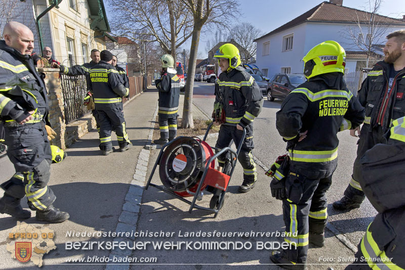 20250220_Zimmerbrand in Traiskirchen Ortsteil Möllersdorf   Foto: Stefan Schneider BFKDO BADEN