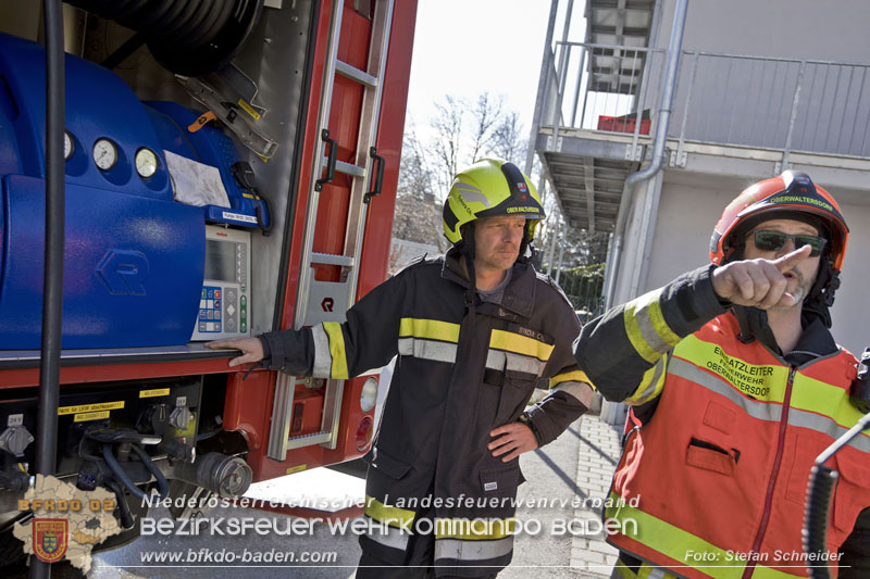 20250302_Brand auf Terrasse bei Wohnhausanlage in Oberwaltersdorf Foto: Stefan Schneider BFKDO BADEN