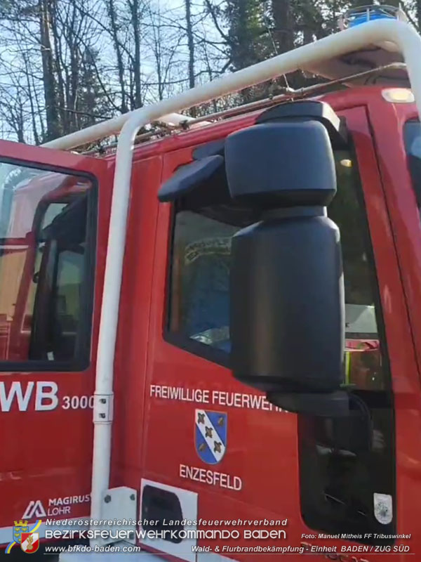 20250308_Unterstützung Sonderdienst bei Waldbrand im Bezirk Neunkirchen   Foto: Manuel Mitheis FF Tribuswinkel