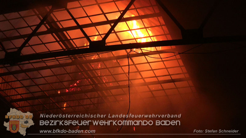 20250310_Dachstuhlbrand in alter Bleiwarenfabrik Gumpoldskirchen auch 3 Feuerwehren aus dem Bezirk BADEN im Löscheinsatz Foto: Stefan Schneider BFKDO BADEN 20250310_Dachstuhlbrand in alter Bleiwarenfabrik Gumpoldskirchen auch 3 Feuerwehren aus dem Bezirk BADEN im Löscheinsatz Foto: Stefan Schneider BFKDO BADEN