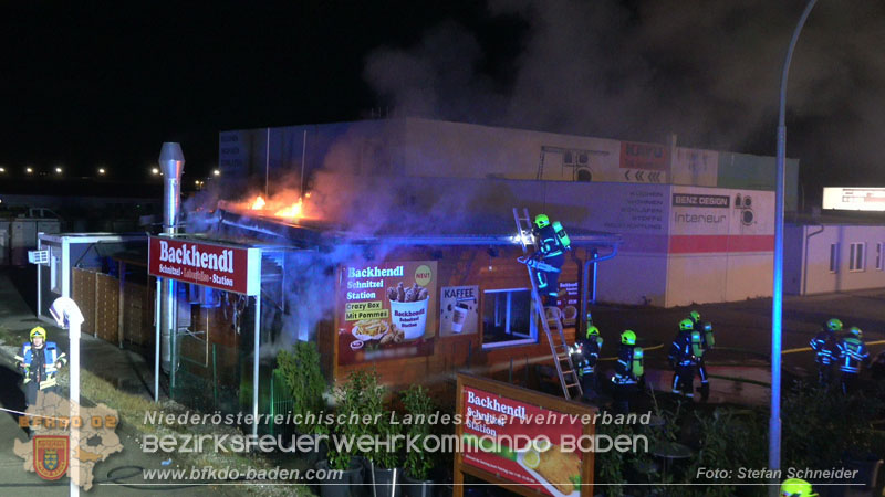 20250310_Brand eines Imbisslokals in Baden-Haidhofsiedlung Foto: Stefan Schneider BFKDO BADEN 20250310_Brand eines Imbisslokals in Baden-Haidhofsiedlung Foto: Stefan Schneider BFKDO BADEN