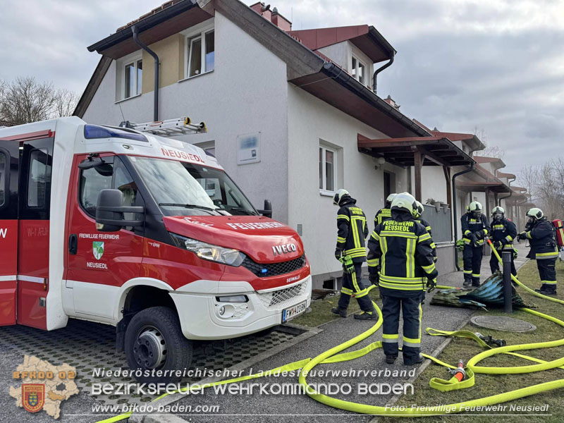 20250317_Brand in einem Keller eines Reihenhaus in Grillenberg   Foto: FF Neusiedl
