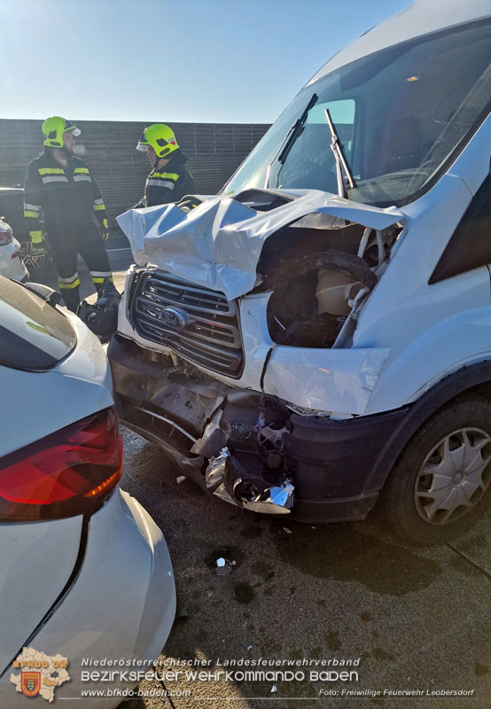 20250320_Massenkarambolage auf der A2 bei Kottingbrunn Foto: FF Leobersdorf 20250320_Massenkarambolage auf der A2 bei Kottingbrunn Foto: FF Leobersdorf