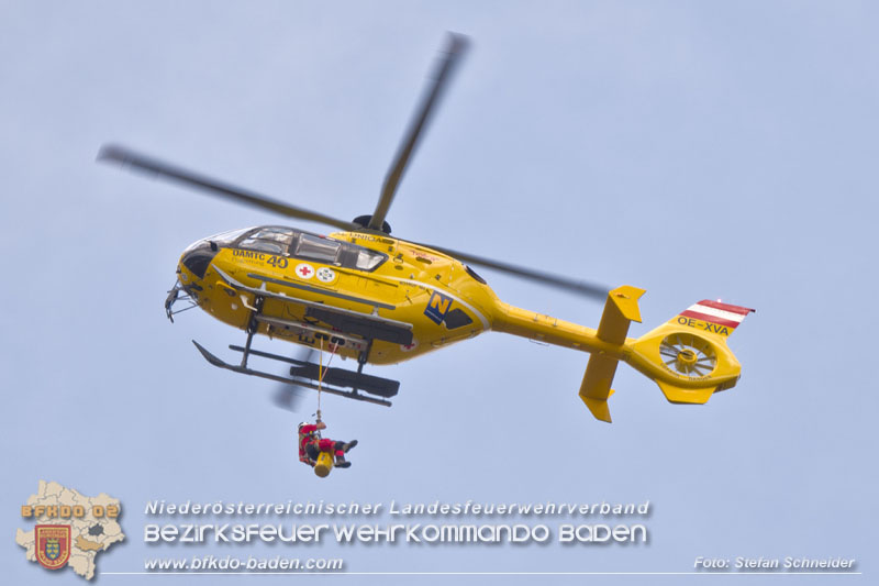 20250405_Kletterunfall im Helenental bei Sattelbach Gemeinde Heiligenkreuz Foto: Stefan Schneider BFKDO BADEN 20250405_Kletterunfall im Helenental bei Sattelbach Gemeinde Heiligenkreuz Foto: Stefan Schneider BFKDO BADEN
