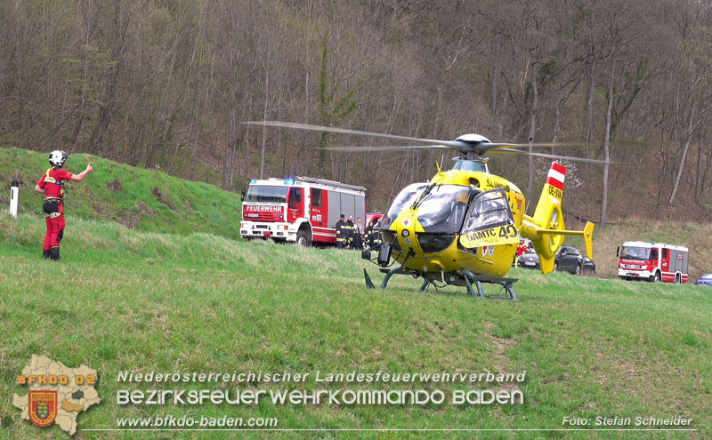 20250405_Kletterunfall im Helenental bei Sattelbach Gemeinde Heiligenkreuz Foto: Stefan Schneider BFKDO BADEN 20250405_Kletterunfall im Helenental bei Sattelbach Gemeinde Heiligenkreuz Foto: Stefan Schneider BFKDO BADEN