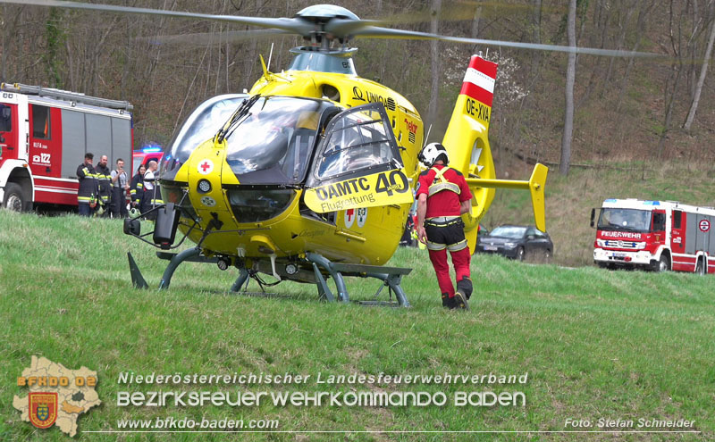 20250405_Kletterunfall im Helenental bei Sattelbach Gemeinde Heiligenkreuz Foto: Stefan Schneider BFKDO BADEN 20250405_Kletterunfall im Helenental bei Sattelbach Gemeinde Heiligenkreuz Foto: Stefan Schneider BFKDO BADEN