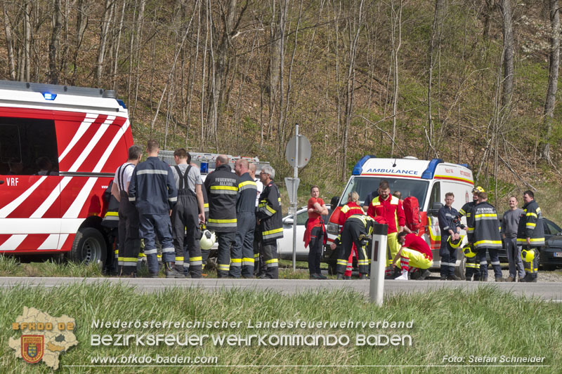 20250405_Kletterunfall im Helenental bei Sattelbach Gemeinde Heiligenkreuz Foto: Stefan Schneider BFKDO BADEN 20250405_Kletterunfall im Helenental bei Sattelbach Gemeinde Heiligenkreuz Foto: Stefan Schneider BFKDO BADEN