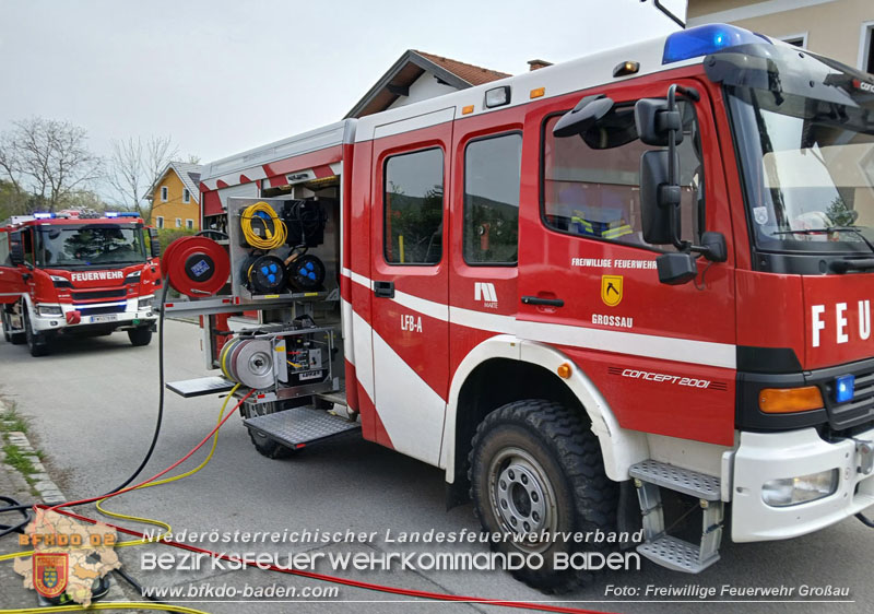 20250417_Verkehrsunfall mit Personenrettung in Großau NÖ   Foto: Freiwillige Feuerwehr Großau