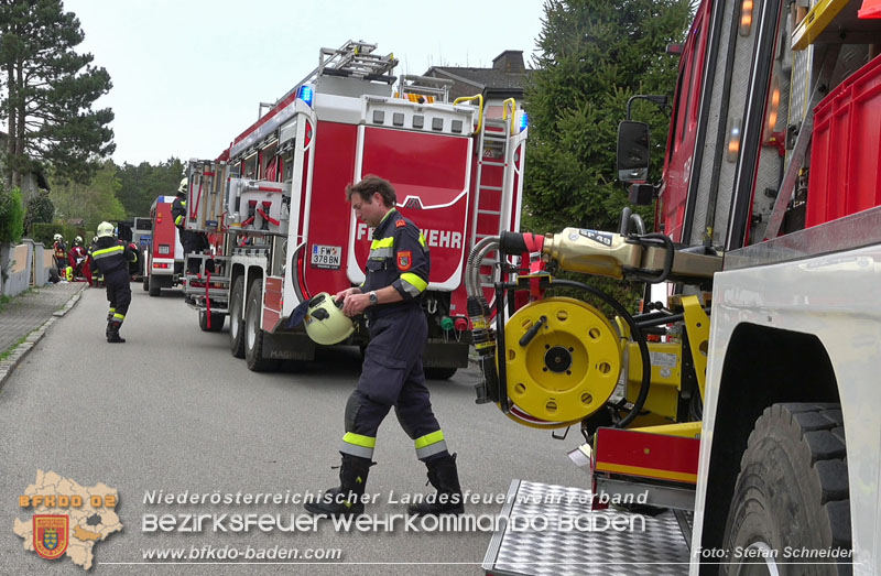 20250417_Verkehrsunfall mit Personenrettung in Großau NÖ   Foto: Stefan Schneider BFKDO BADEN