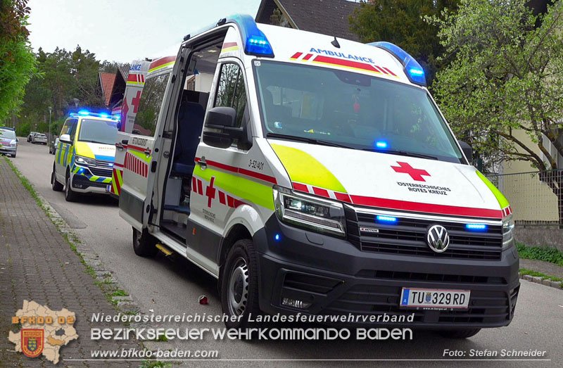 20250417_Verkehrsunfall mit Personenrettung in Großau NÖ   Foto: Stefan Schneider BFKDO BADEN