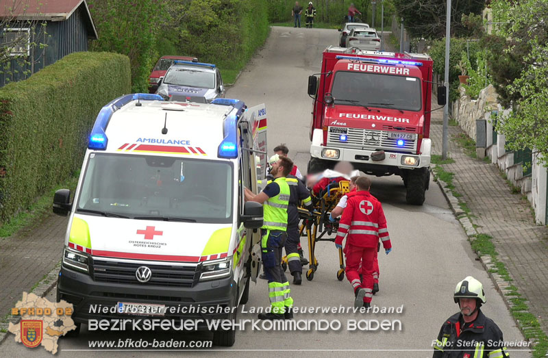 20250417_Verkehrsunfall mit Personenrettung in Großau NÖ   Foto: Stefan Schneider BFKDO BADEN