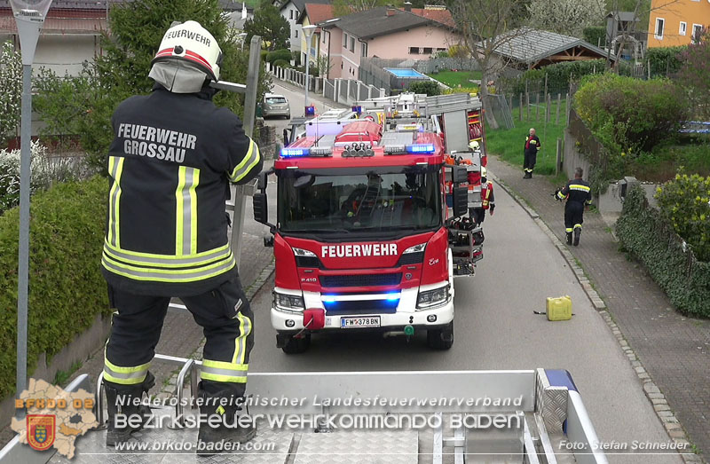 20250417_Verkehrsunfall mit Personenrettung in Großau NÖ   Foto: Stefan Schneider BFKDO BADEN
