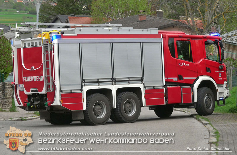 20250417_Verkehrsunfall mit Personenrettung in Großau NÖ   Foto: Stefan Schneider BFKDO BADEN