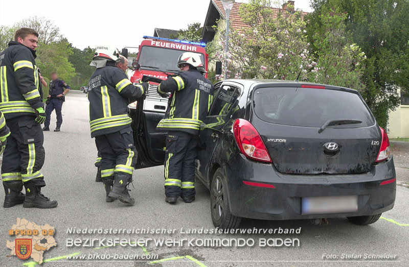 20250417_Verkehrsunfall mit Personenrettung in Großau NÖ   Foto: Stefan Schneider BFKDO BADEN