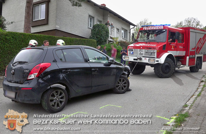 20250417_Verkehrsunfall mit Personenrettung in Großau NÖ   Foto: Stefan Schneider BFKDO BADEN