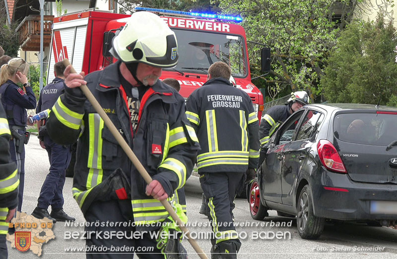 20250417_Verkehrsunfall mit Personenrettung in Großau NÖ   Foto: Stefan Schneider BFKDO BADEN