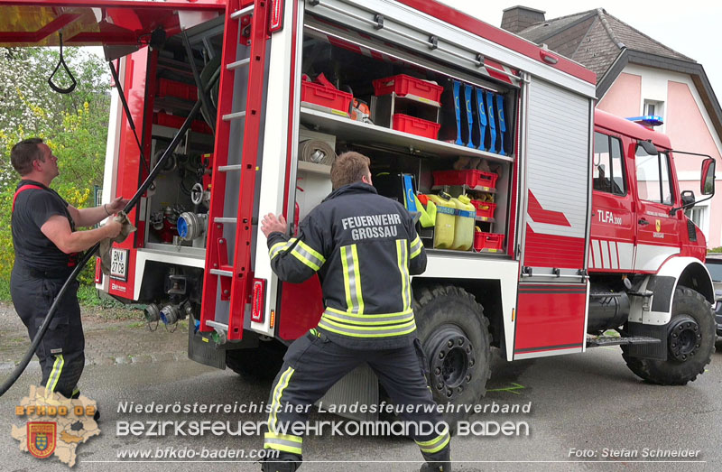 20250417_Verkehrsunfall mit Personenrettung in Großau NÖ   Foto: Stefan Schneider BFKDO BADEN
