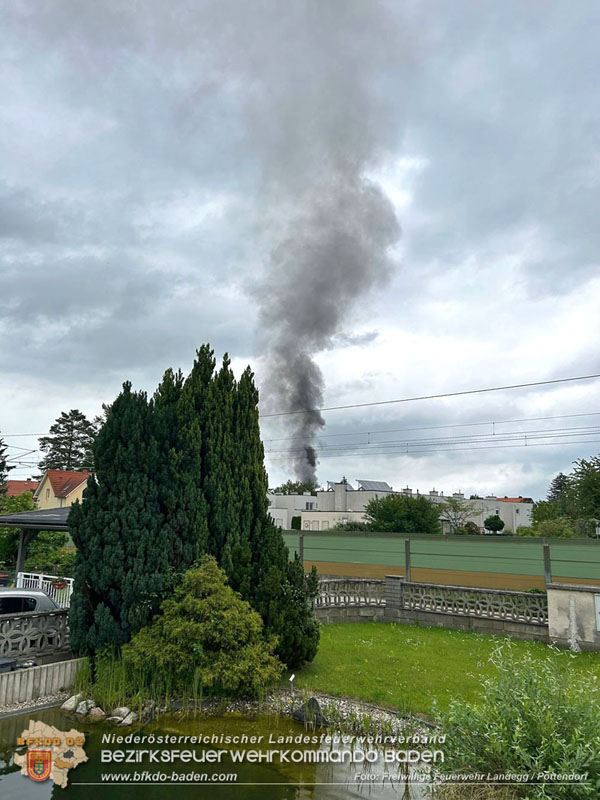 20250530_Garagenbrand - Feuerwehr verhindert Übergreifen auf Wohnräume   Foto: Privat zVg