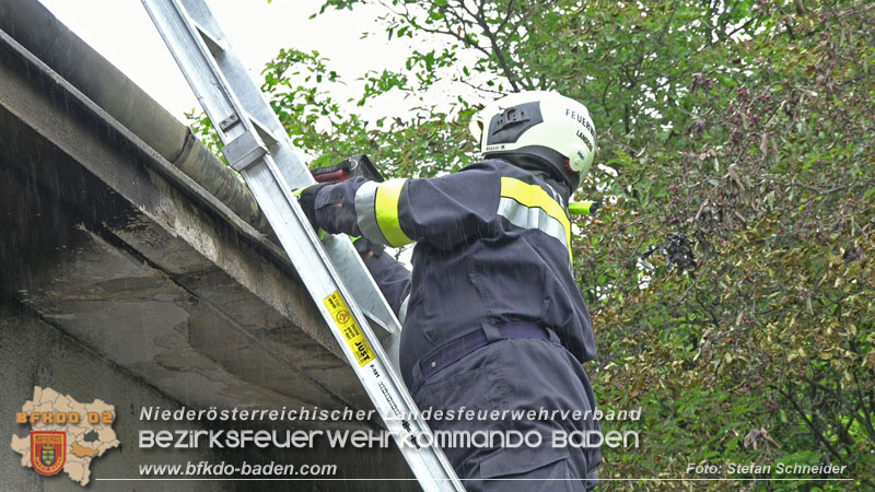 20250530_Garagenbrand - Feuerwehr verhindert Übergreifen auf Wohnräume Foto: Stefan Schneider BFK BADEN