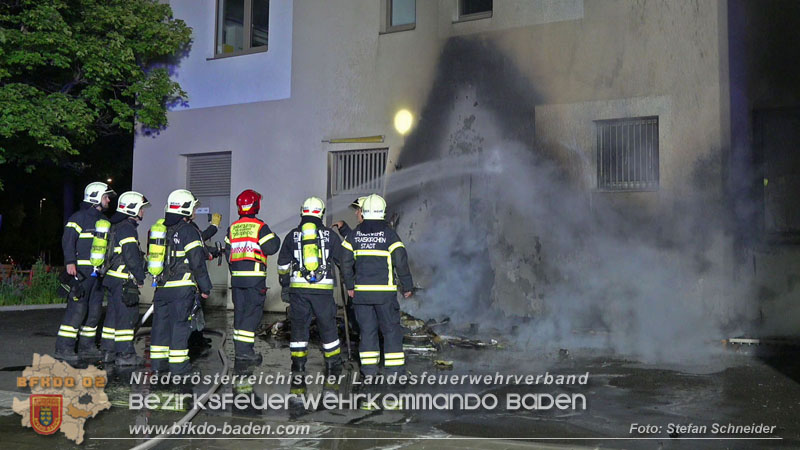 20250605_Nächtlicher Brand beim ARKADIA Traiskirchen  Foto: Stefan Schneider BFKDO BADEN