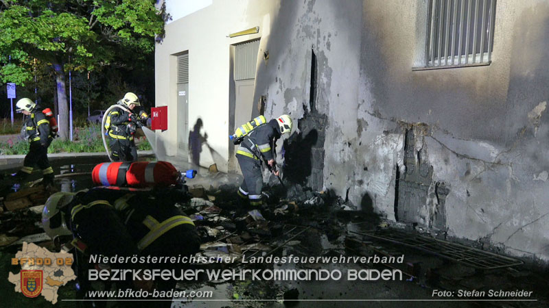 20250605_Nächtlicher Brand beim ARKADIA Traiskirchen  Foto: Stefan Schneider BFKDO BADEN