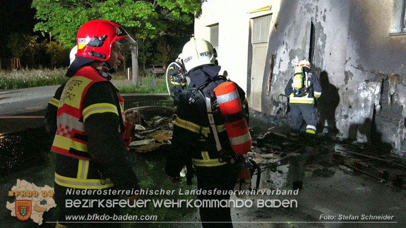 20250605_Nächtlicher Brand beim ARKADIA Traiskirchen  Foto: Stefan Schneider BFKDO BADEN