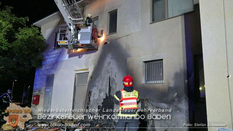 20250605_Nächtlicher Brand beim ARKADIA Traiskirchen  Foto: Stefan Schneider BFKDO BADEN