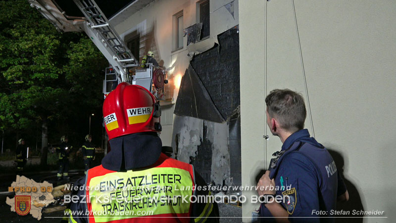 20250605_Nächtlicher Brand beim ARKADIA Traiskirchen  Foto: Stefan Schneider BFKDO BADEN