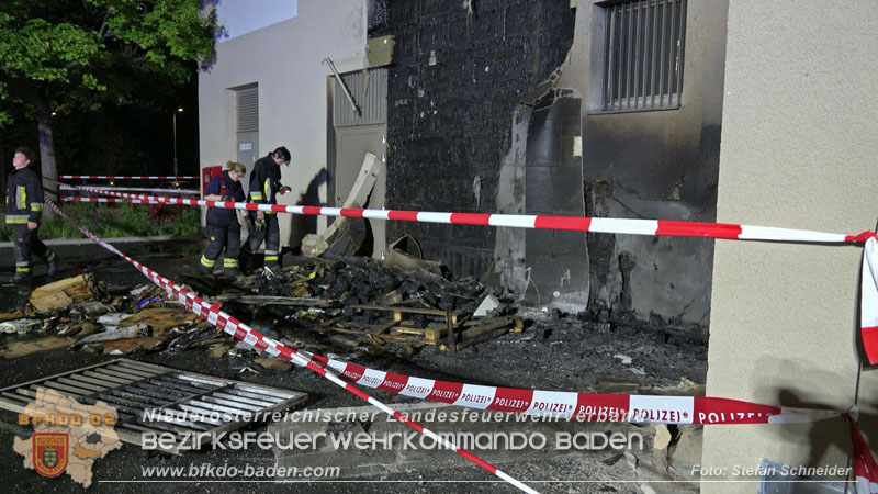 20250605_Nächtlicher Brand beim ARKADIA Traiskirchen  Foto: Stefan Schneider BFKDO BADEN