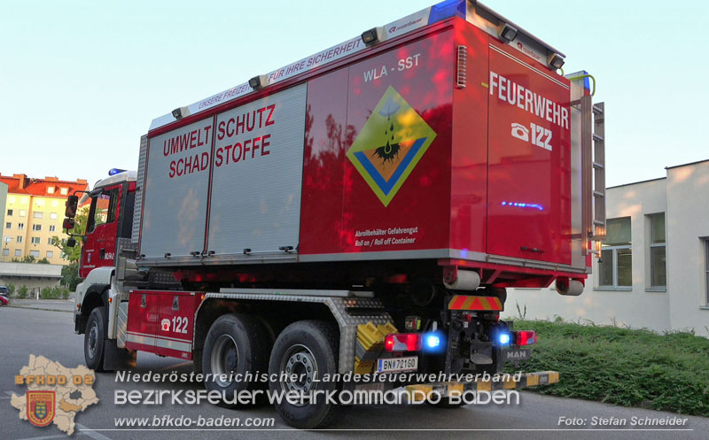 20250613_Feuerwehreinsatz wegen Gebrechen in Tankanlage fuer ein Notstromaggregat  Foto: Stefan Schneider BFKDO BADEN