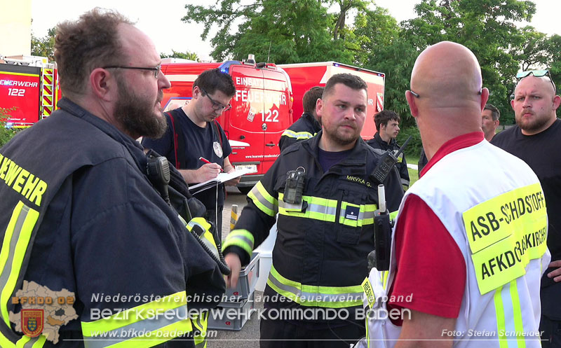 20250613_Feuerwehreinsatz wegen Gebrechen in Tankanlage fuer ein Notstromaggregat  Foto: Stefan Schneider BFKDO BADEN