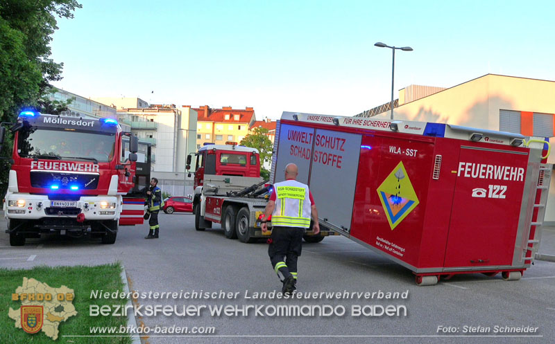 20250613_Feuerwehreinsatz wegen Gebrechen in Tankanlage fuer ein Notstromaggregat  Foto: Stefan Schneider BFKDO BADEN