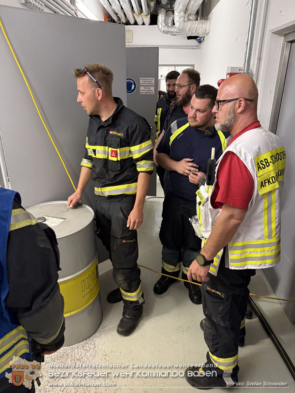 20250613_Feuerwehreinsatz wegen Gebrechen in Tankanlage fuer ein Notstromaggregat  Foto: Stefan Schneider BFKDO BADEN