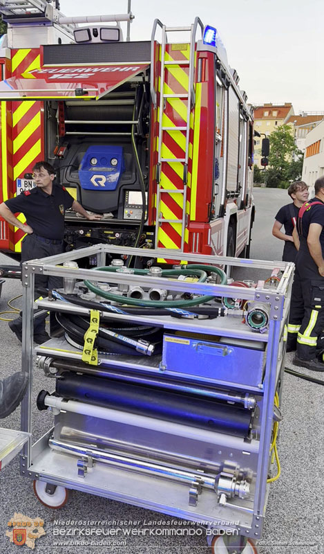 20250613_Feuerwehreinsatz wegen Gebrechen in Tankanlage fuer ein Notstromaggregat  Foto: Stefan Schneider BFKDO BADEN