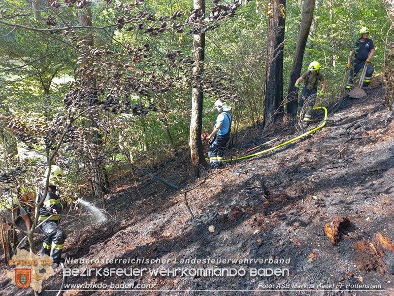 20250623_Waldbrand in Grabenweg bei Pottenstein Foto: ASB Markus Hackl 20250623_Waldbrand in Grabenweg bei Pottenstein Foto: ASB Markus Hackl
