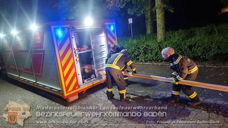 20250706_Erneute Unwetterfront über dem Bezirk BADEN