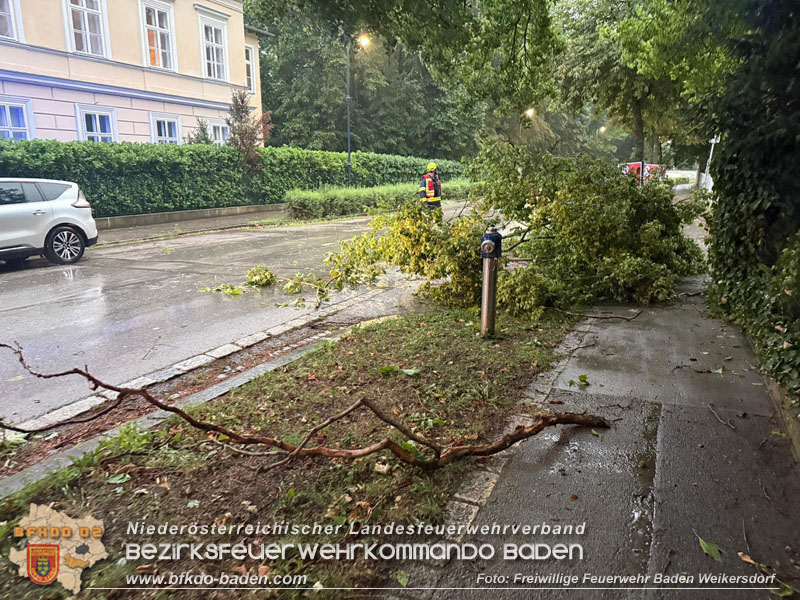 20250706_Erneute Unwetterfront über dem Bezirk BADEN