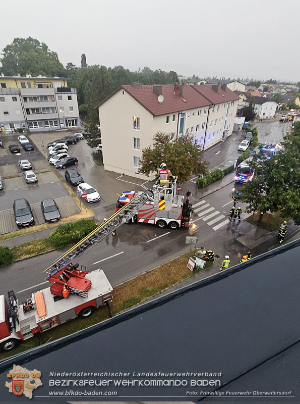 20250706_Erneute Unwetterfront über dem Bezirk BADEN