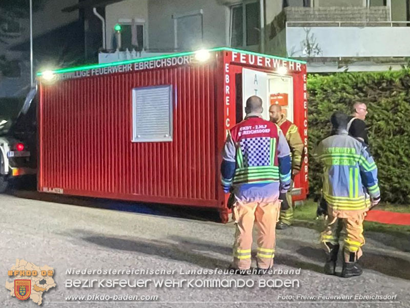 20250723_Brand griff auf Wohnung ueber in Mitterndorf an der Fischa Foto: FF Ebreichsdorf 20250723_Brand griff auf Wohnung ueber in Mitterndorf an der Fischa Foto: FF Ebreichsdorf