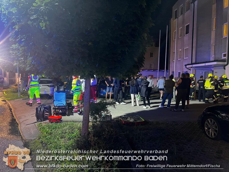 20250723_Brand griff auf Wohnung ueber in Mitterndorf an der Fischa Foto: FF Mitterndorf 20250723_Brand griff auf Wohnung ueber in Mitterndorf an der Fischa Foto: FF Mitterndorf