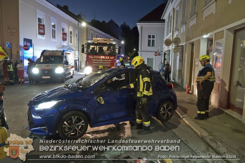 20250805_Fahrzeugueberschlag im Badener Stadtgebiet Foto: Stefan Schneider FF Baden-Stadt 20250805_Fahrzeugueberschlag im Badener Stadtgebiet Foto: Stefan Schneider FF Baden-Stadt