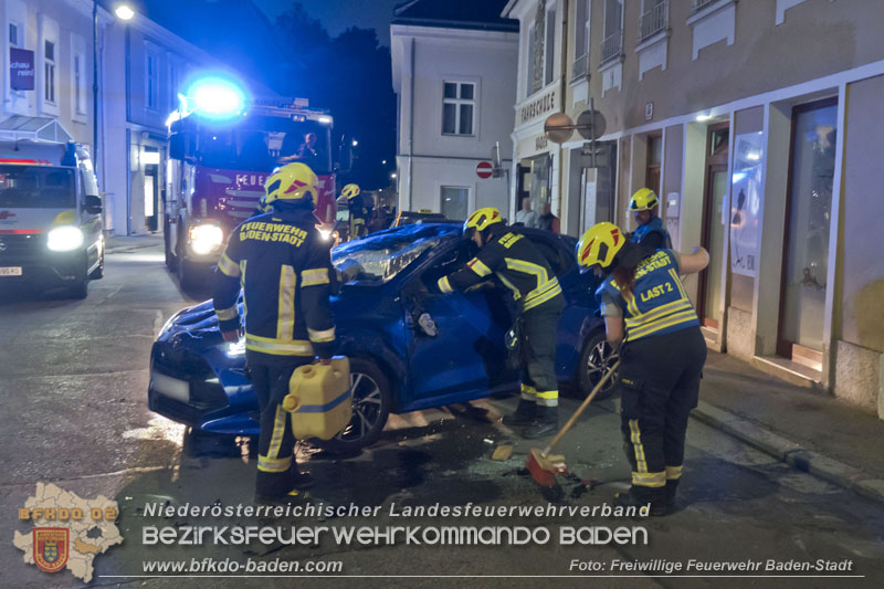 20250805_Fahrzeugueberschlag im Badener Stadtgebiet Foto: Stefan Schneider FF Baden-Stadt 20250805_Fahrzeugueberschlag im Badener Stadtgebiet Foto: Stefan Schneider FF Baden-Stadt