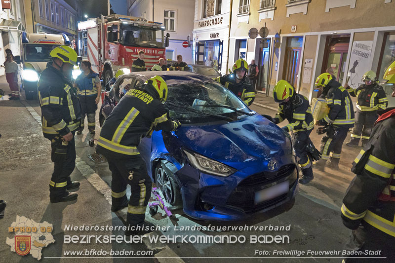 20250805_Fahrzeugueberschlag im Badener Stadtgebiet Foto: Stefan Schneider FF Baden-Stadt 20250805_Fahrzeugueberschlag im Badener Stadtgebiet Foto: Stefan Schneider FF Baden-Stadt